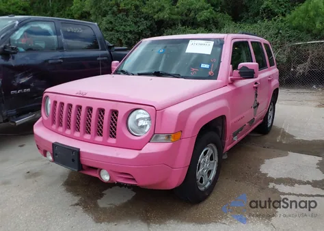 2016 Jeep Patriot Sport from USA, damaged, VIN 1C4NJPBA6GD688011
